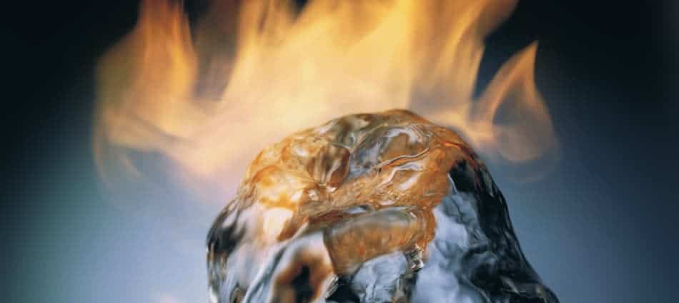 visite virtuelle eau enflammée