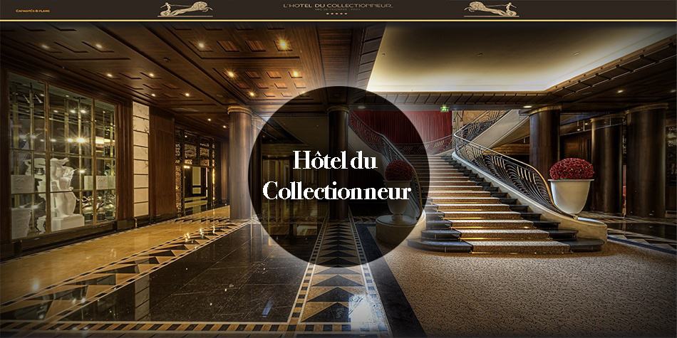 Visite virtuelle Hôtel du Collectionneur Paris Art Déco — Cliquez pour explorer en 360°