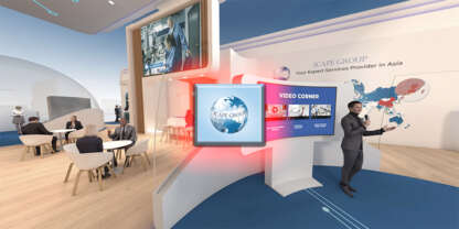 visite virtuelle virtual booth Icape Group