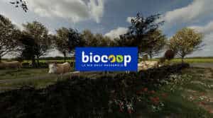 Visite virtuelle 3D Biocoop - Ferme agriculture biologique modélisée