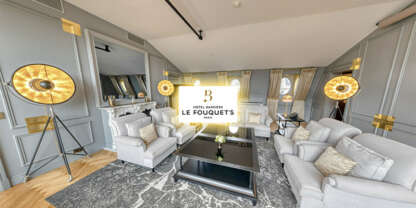 visite virtuelle hotel Fouquet's Paris