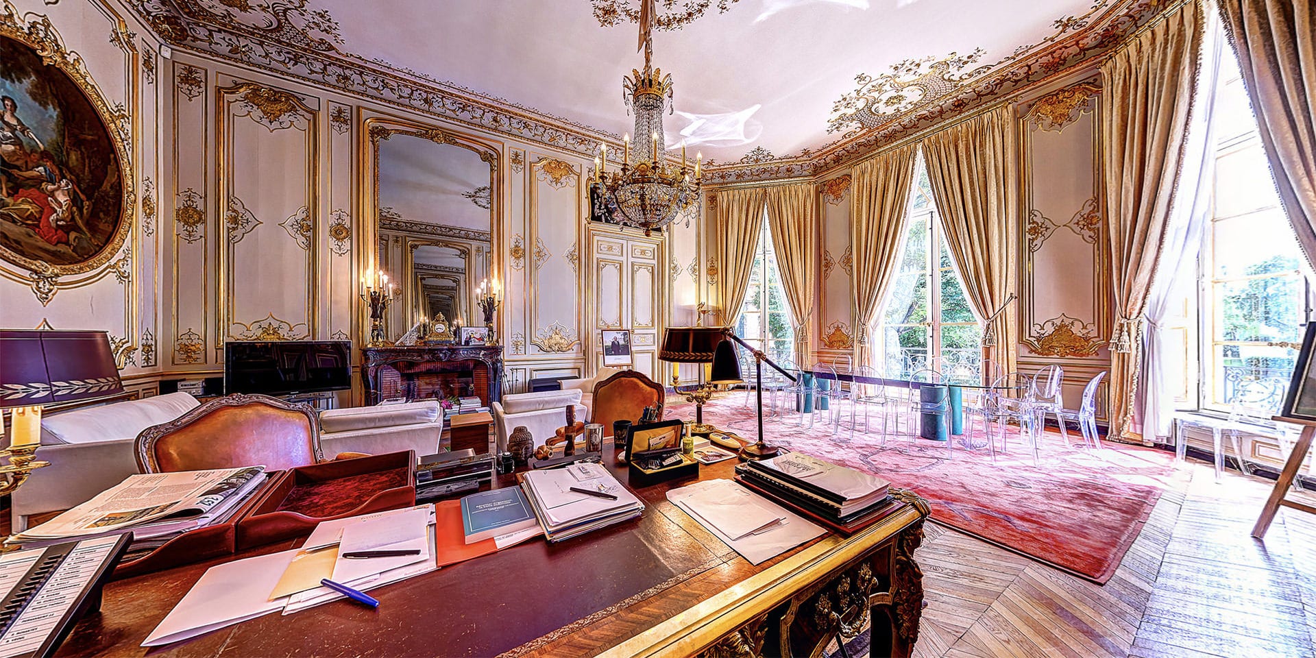 visite virtuelle du cabinet du premier ministre