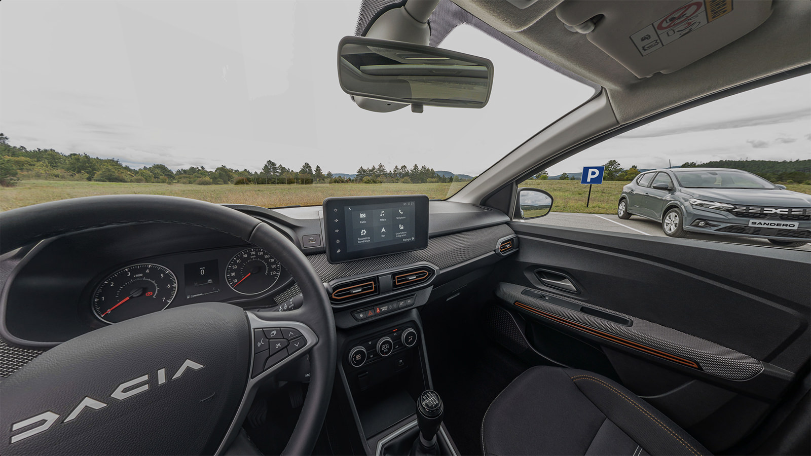 Visite virtuelle Dacia Sandero 2022
