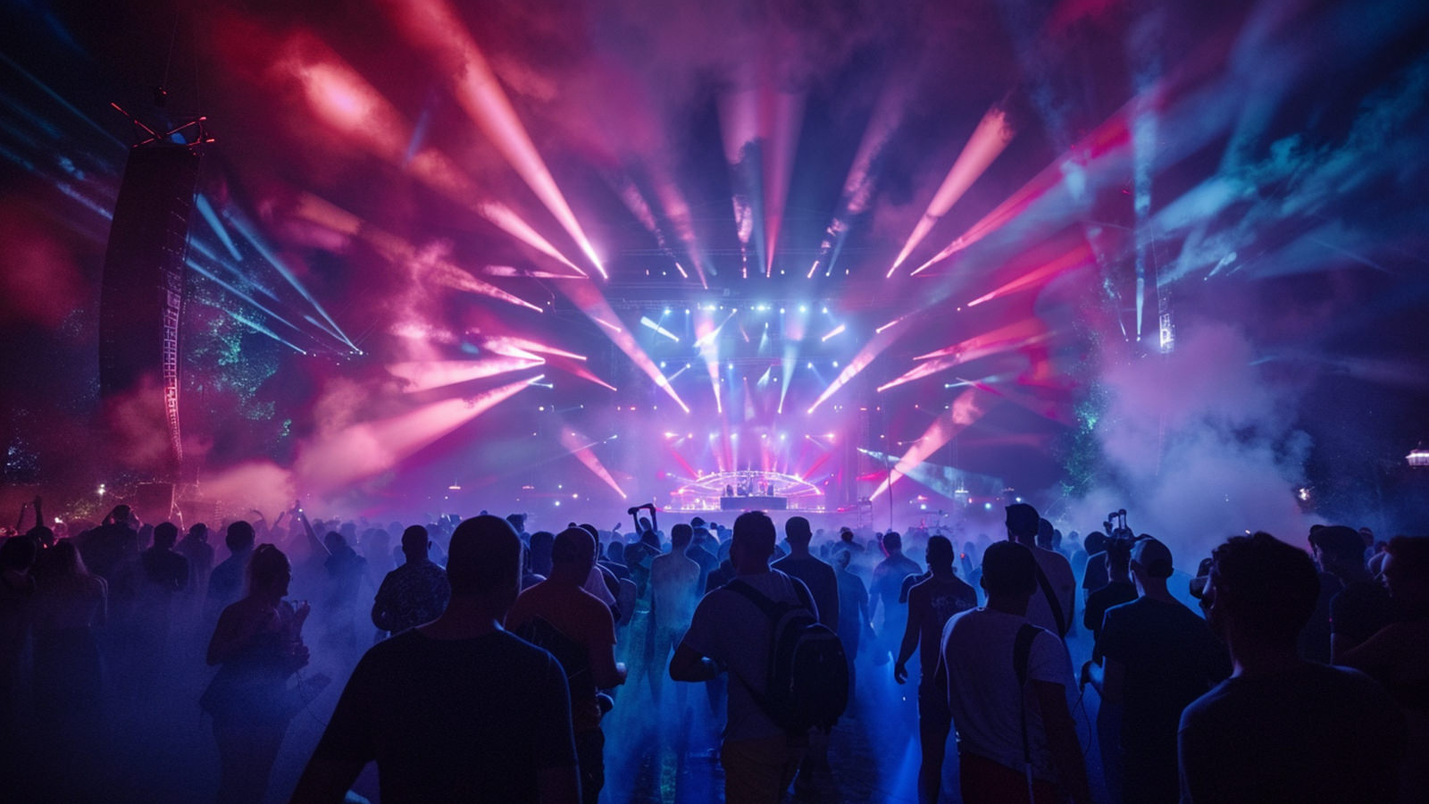 Visite virtuelle Festival Border — Cliquez pour explorer le festival de musique électronique en 360°