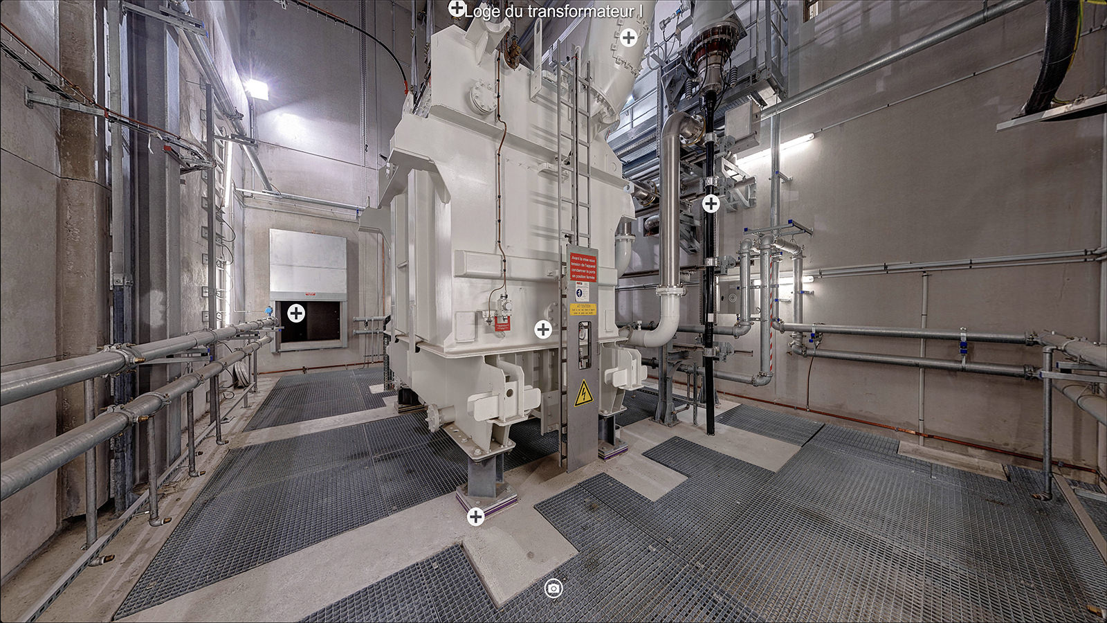Visite virtuelle poste électrique Enedis Châtillon